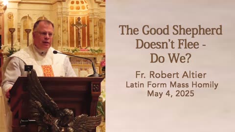 The Good Shepherd Doesn't Flee - Do We?