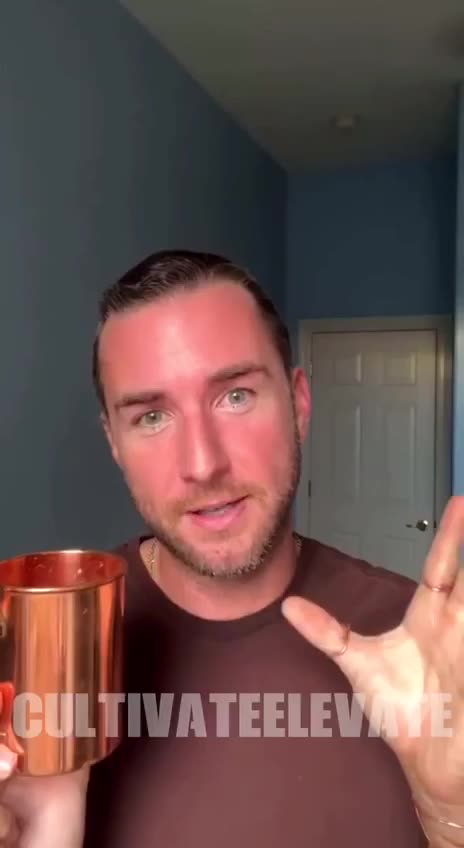 Copper cups and drink bottles.....time to take back our health!