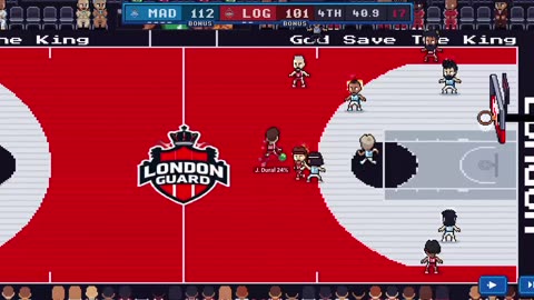 Green Hoopland Season 1: day 67 primetime game Madrid Royals @ London Guards