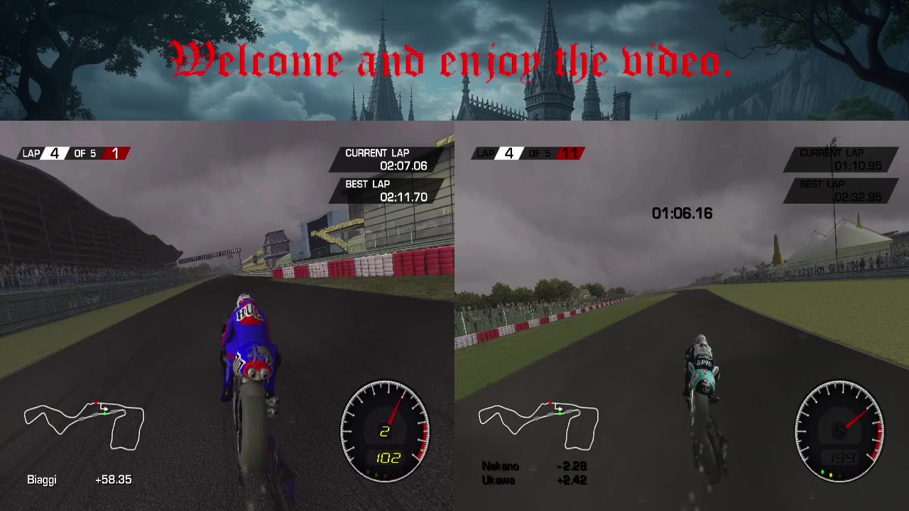 MotoGP (2002) HULT vs GZ gameplay part 5
