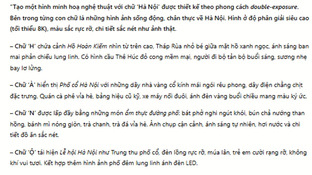 Cách sử dụng ChatGPT + Nano Banana Pro đúng cách để tạo 1 hình ảnh
