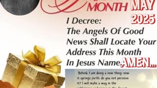 New Month of Blessings (May 2025): Embracing Abundance, Grace, & Favor #youtubeshorts #jesus #love