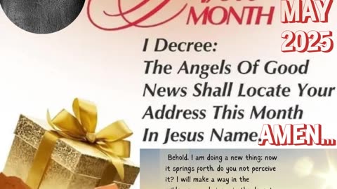 New Month of Blessings (May 2025): Embracing Abundance, Grace, & Favor #youtubeshorts #jesus #love