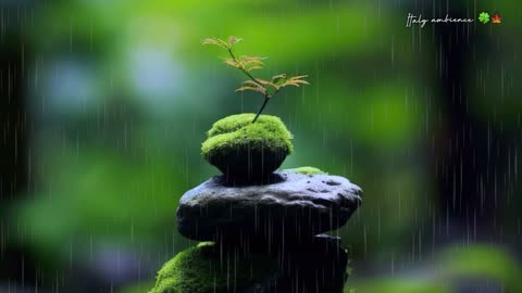 Soft Rain For Relaxing Beat Insomnia, Reduce Stress & Anxiety, sleep🌧️ #rainoundforsleep
