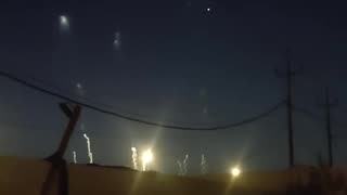 The launches from Iran