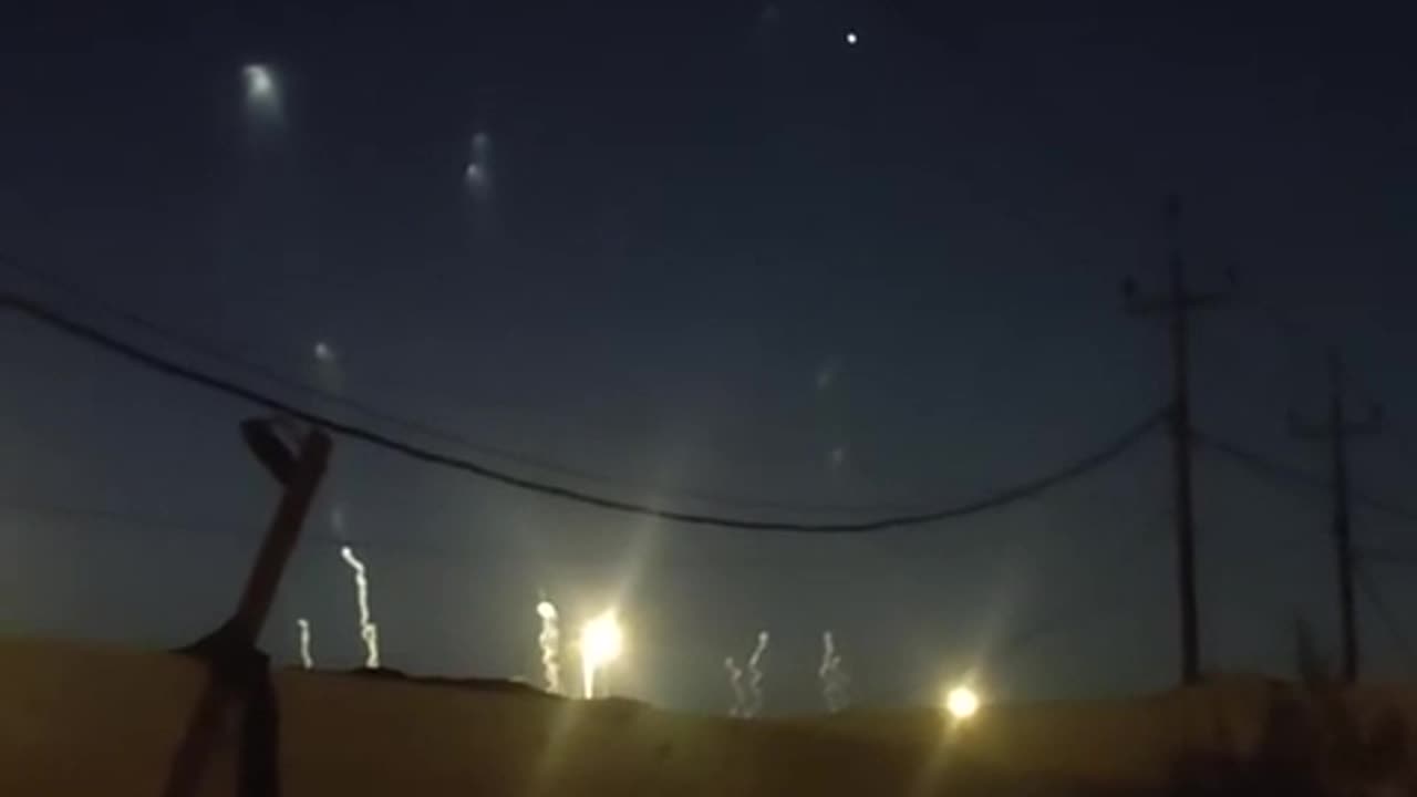 The launches from Iran