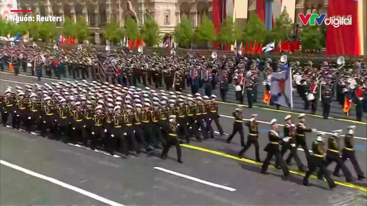 Full View of the 80th Victory Day Parade in Russia – Grand and Powerful!