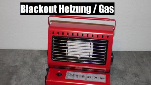 BLACKOUT GASHEIZUNG KLEIN