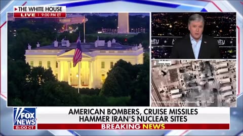 HANNITY CONFIRMS: Historic Strike on Iran, Bunker-Buster Bombs Dropped from B-2s [WATCH]