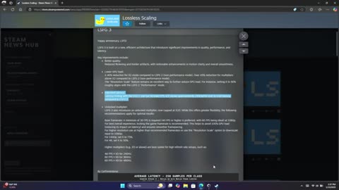 Lossless Scaling vs. native resolution
