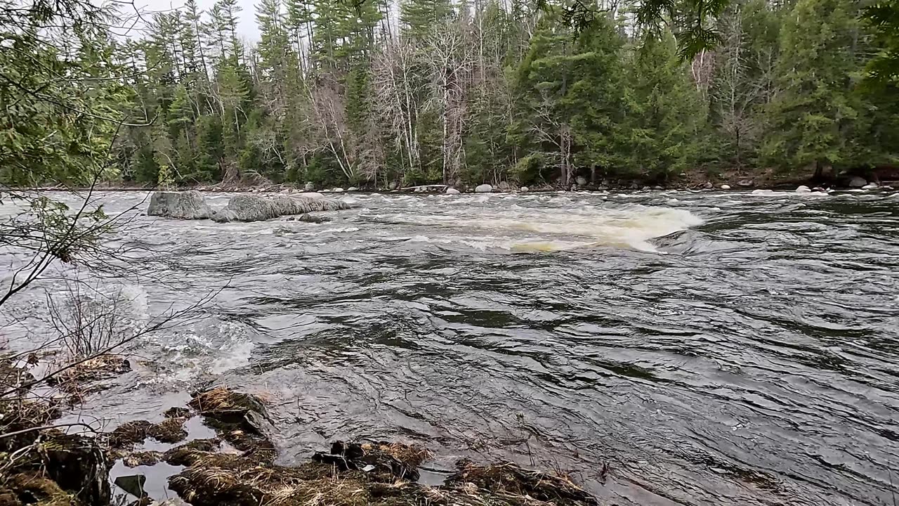 Spring Rivers and Mountains
