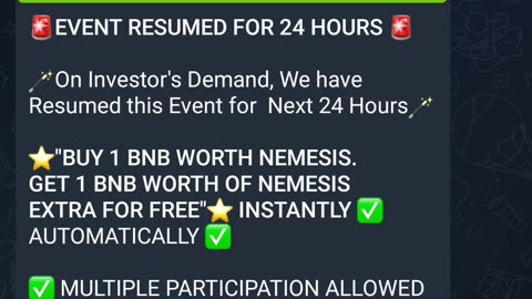 *Update* on Nemesis Airdrop🟢🟢 @nemesiscoinio