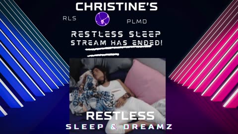 🔴Live Sleep Stream 💤Restless Sleep ⏰July 14, 2025 😴 RLS & PLMD