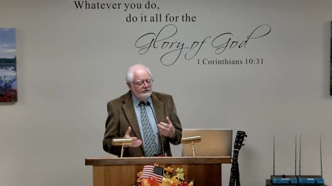 November 1, 2025 Sermon by Don Auxier