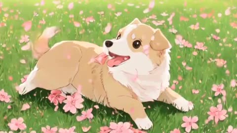 "Cutest Puppy Ever Playing in Flowers 🌸 | Heartwarming Dog Moments"