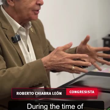 Congresista Roberto Chiabra 'La familia es la que pone las bases'