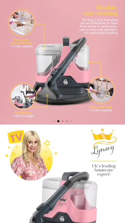 Lynsey’s Spot Cleaner—From Swan Brand UK, a TikTok Verified Top Brand with 3,400+ Sold