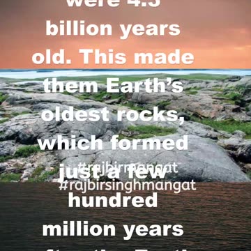 World’s Oldest Rocks Discovered in Northern Canada