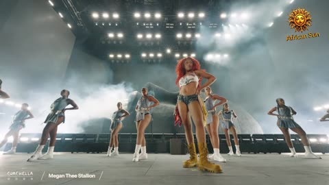 Megan Thee Stalion on Fire 🔥 | Live In Concert | Coachella 2025 Main Stage - Indo, California.