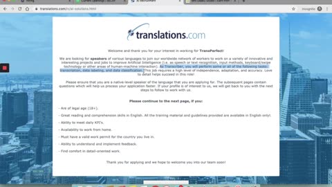 Work from home jobs