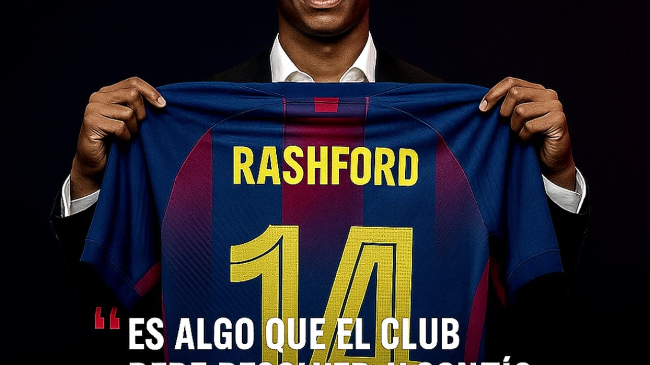 🔵 RASHFORD NO ESTÁ INSCRITO CON EL BARÇA 🔴 PERO CONFÍA EN QUE TODO SE RESOLVERÁ ✅