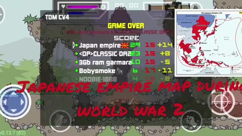 MiniMilitia Challenging with pro player . Japan Vs pro player