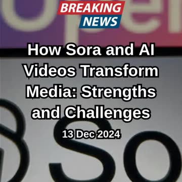 How Sora and AI Videos Transform Media: Strengths and Challenges