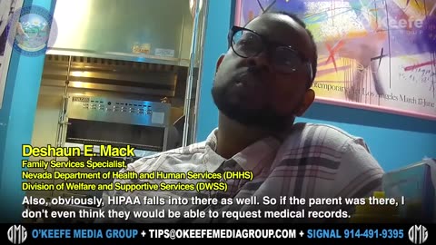 NEVADA DEPARTMENT OF HEALTH & HUMAN SERVICES STAFFER CAUGHT ON HIDDEN CAMERA SAYING HOW HE HIDES MUTILATION SURGERIES FROM PARENTS
