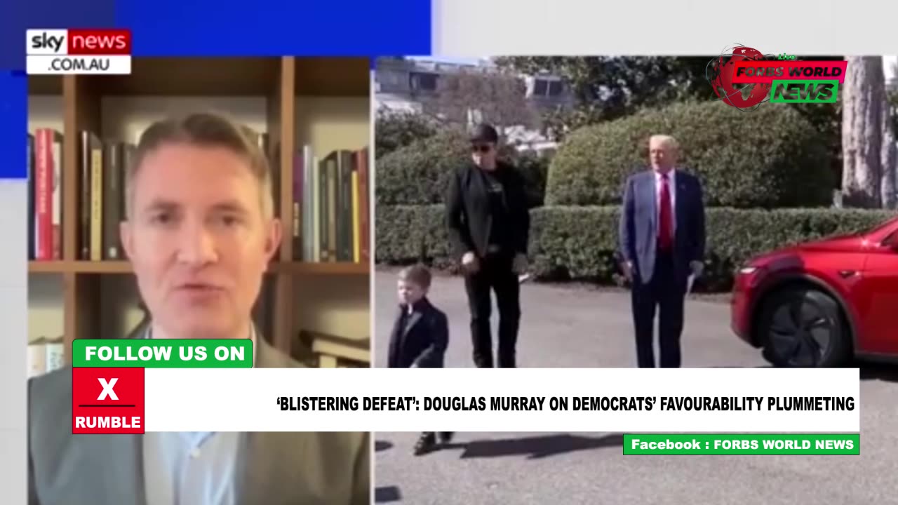 Douglass Murray speaks on the left falling numbers in the polls