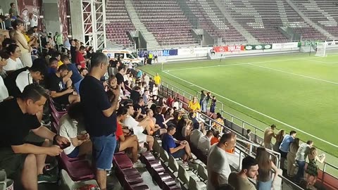 Happy kids receiving balls and souvenirs before the UEFA EURO U19 Final. Spain vs Netherlands 0-1 ⚽⚽