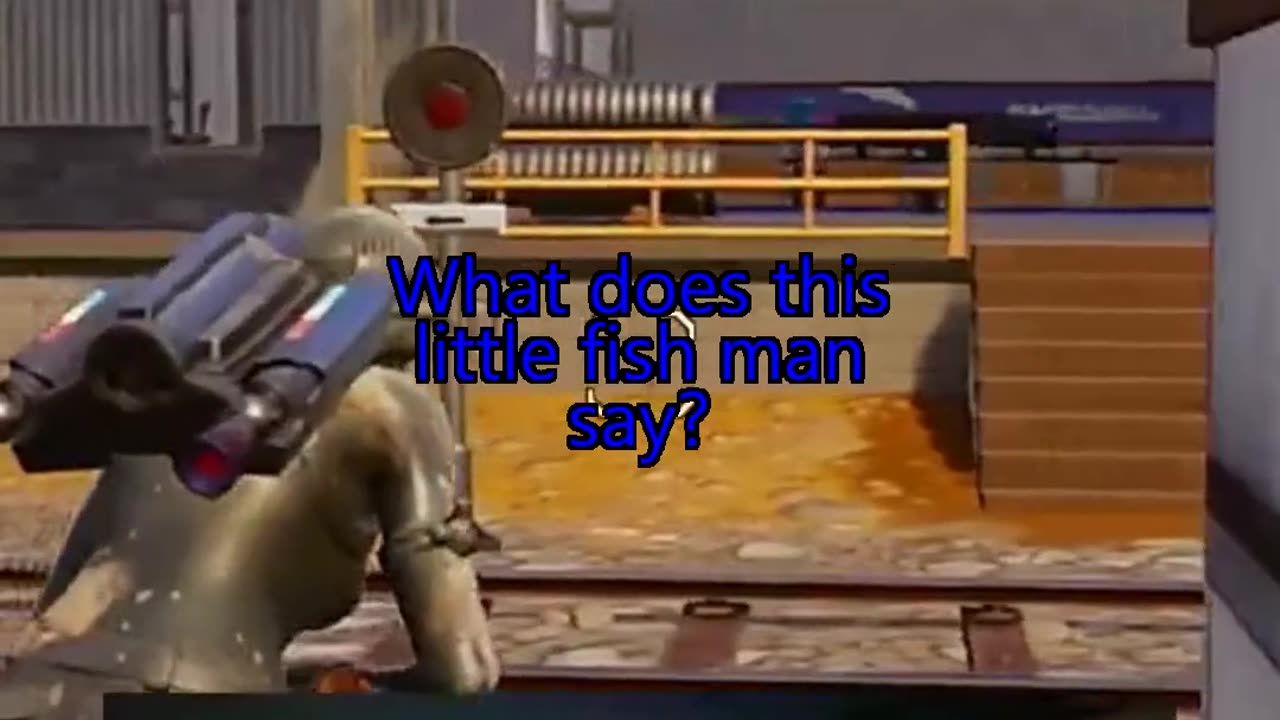 "Crazy Fish Man Adventure: Unexpected Encounter"
