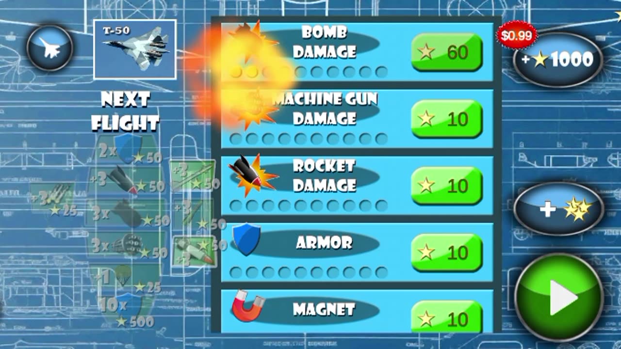 New gameplay fighter jet
