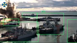 Pier in Novorossiysk Struck by Sea Drones