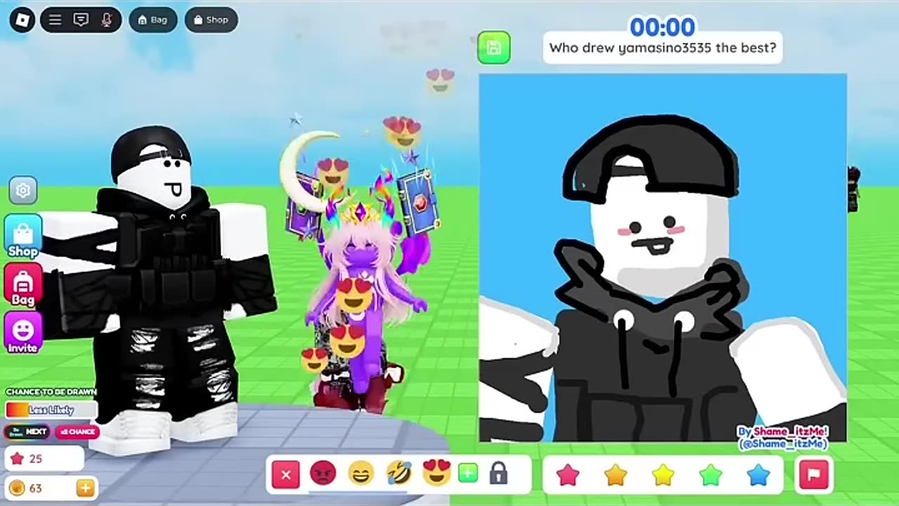 THE LOADING SCREEN AS SHES ON THE GROUND 😭😭 - ROBLOX