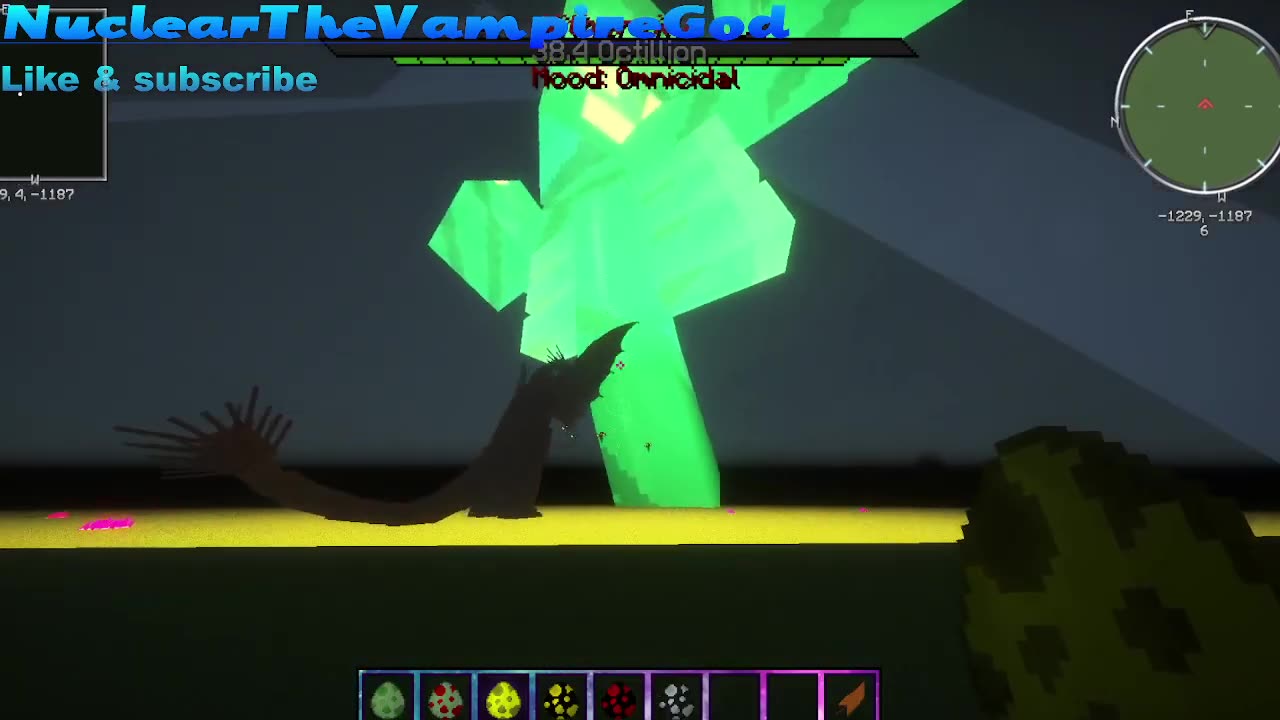 Minecraft mob battle full power witherzilla vs godzilla,king gidorah,kong and mothra
