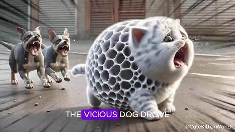 Poor cat infected with virus😭
