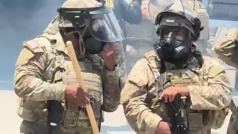 The ICE protests in Los Angeles, California continue