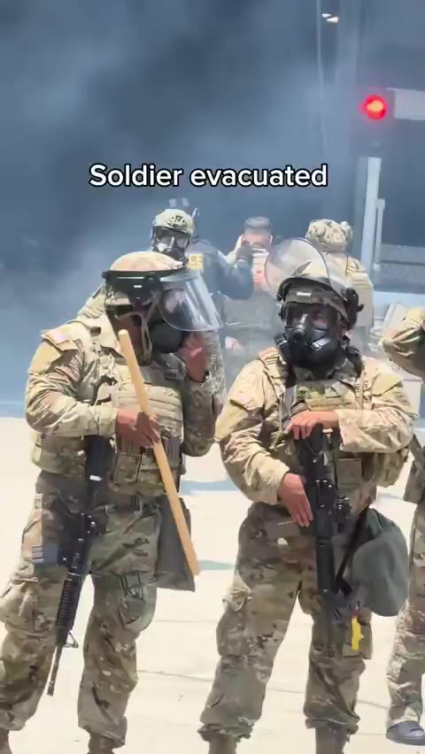 The ICE protests in Los Angeles, California continue