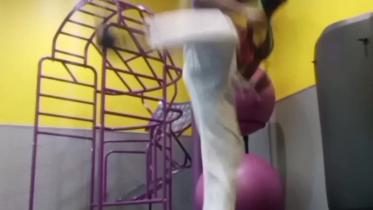 Taekwondo training