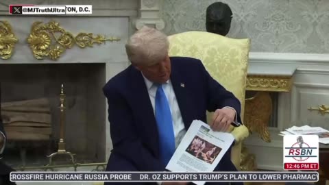 Trump literally brought receipts of White Genocide in South Africa