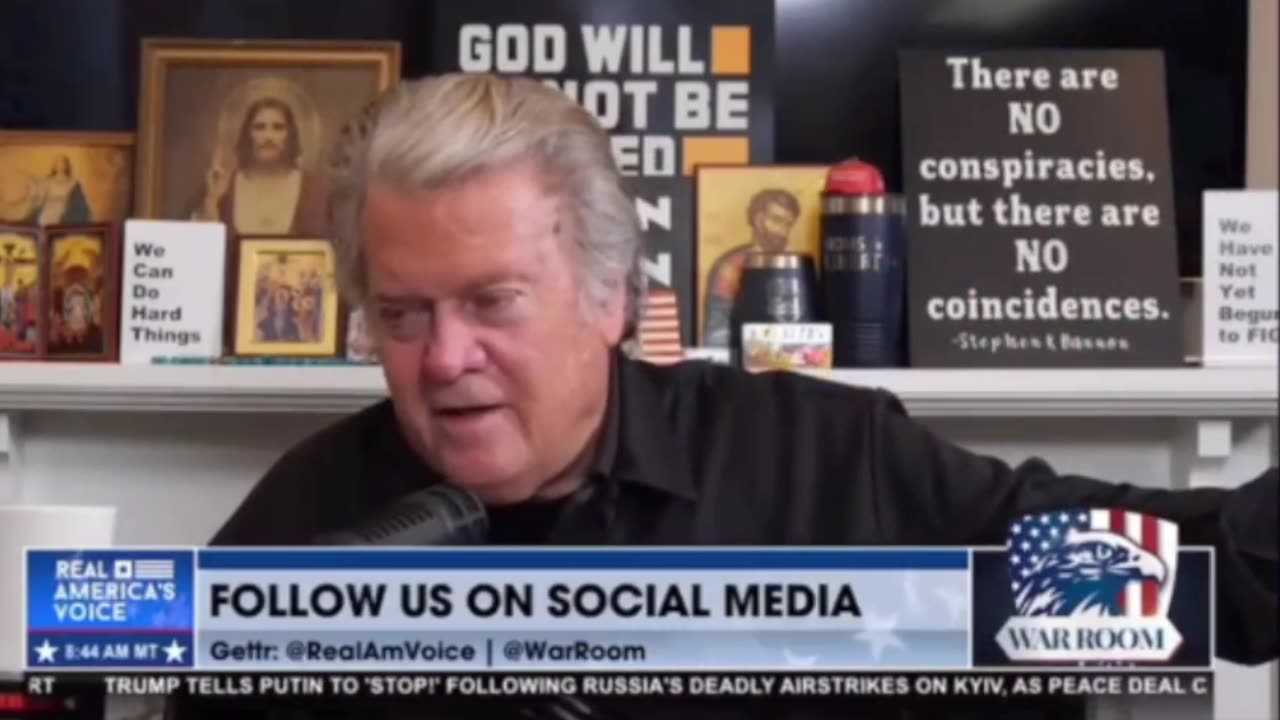 Bannon talks of unsustainable US trajectory