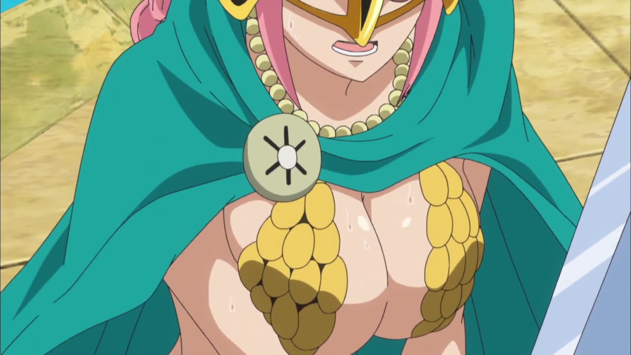 One Piece - Rebecca fighting on