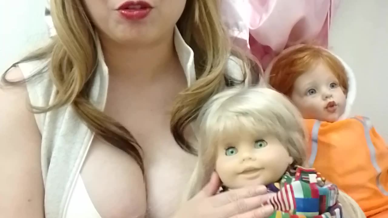 Brushing my dolls hair