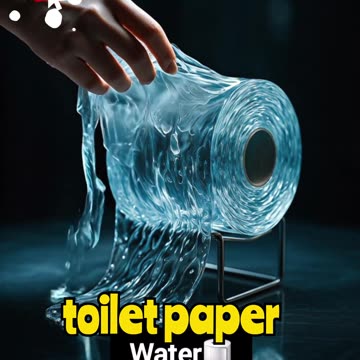 Water Toilet Paper, Would you Wipe?