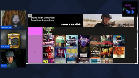2025 movies tierlist