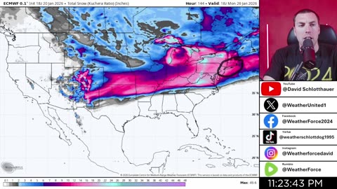 David Schlotthauer - This HISTORIC Storm Just Got Stronger, Feet Of Snow & Ice!...