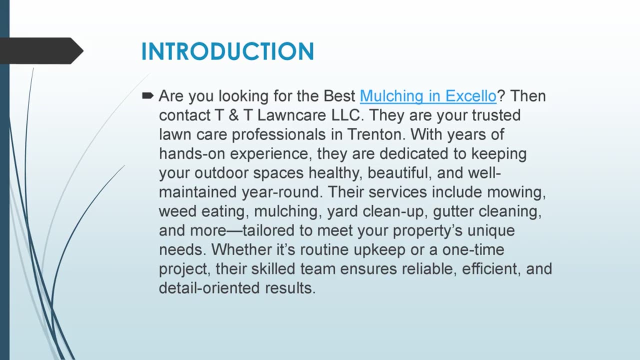 Best Mulching in Excello