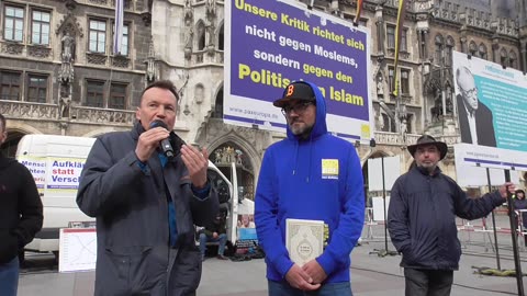 #BPEinMünchen 26.04.2025 StefanUllrich Rede#2 (DeusVult.info) die #1.IrfanPeci-Demo