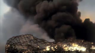 Colorized footage of the Hindenburg disaster, 1937
