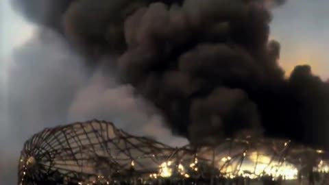 Colorized footage of the Hindenburg disaster, 1937